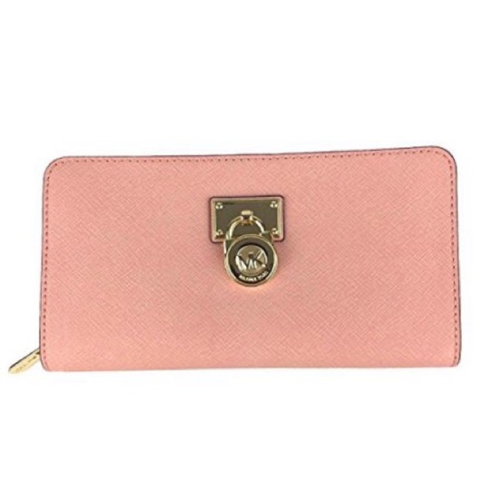 🔥 ON SALE 🔥 Michael Kors Leather Hamilton Traveler Wallet